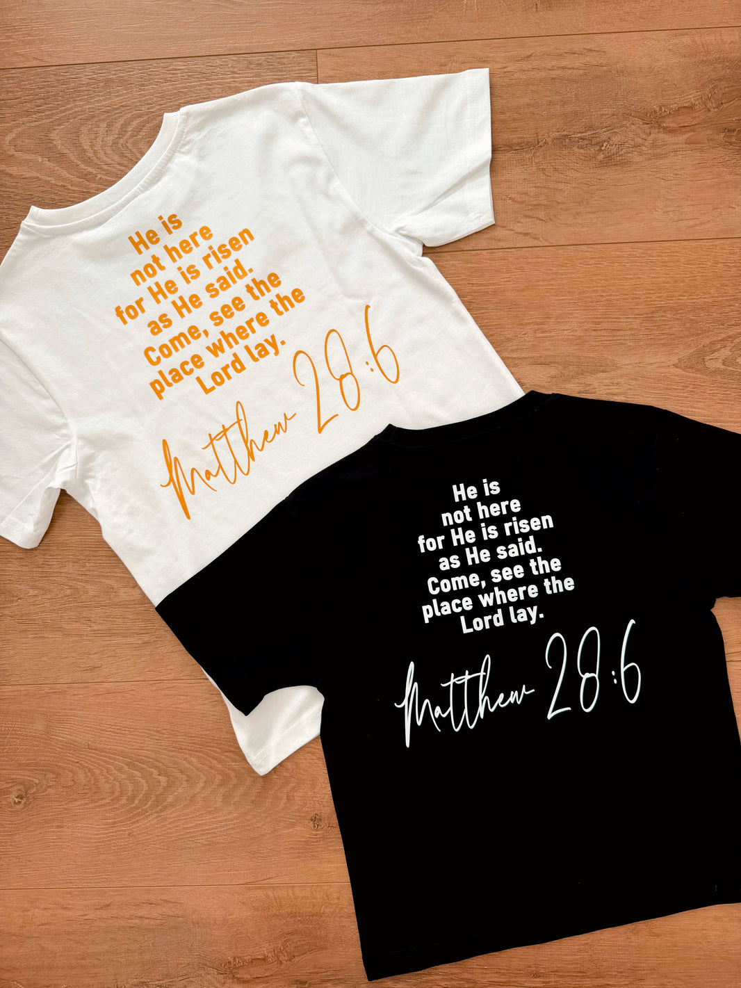 KIDS T-SHIRT MATTHEW 28:6