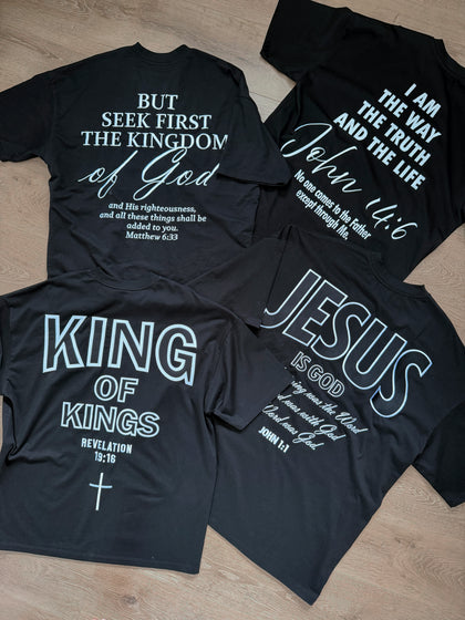 JESUS IS GOD - OVERSIZED SHIRT