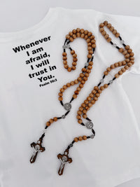 Rosary Cross Pendant Wooden Rosaries