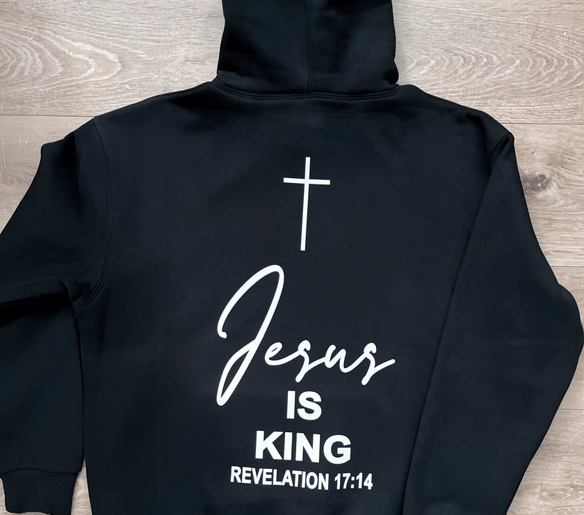 JESUS IS KING ADULT JUMPERS