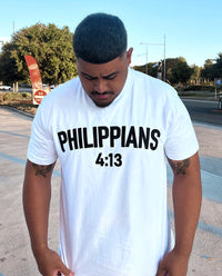 PHILIPPIANS 4:13 - ADULT SHIRT