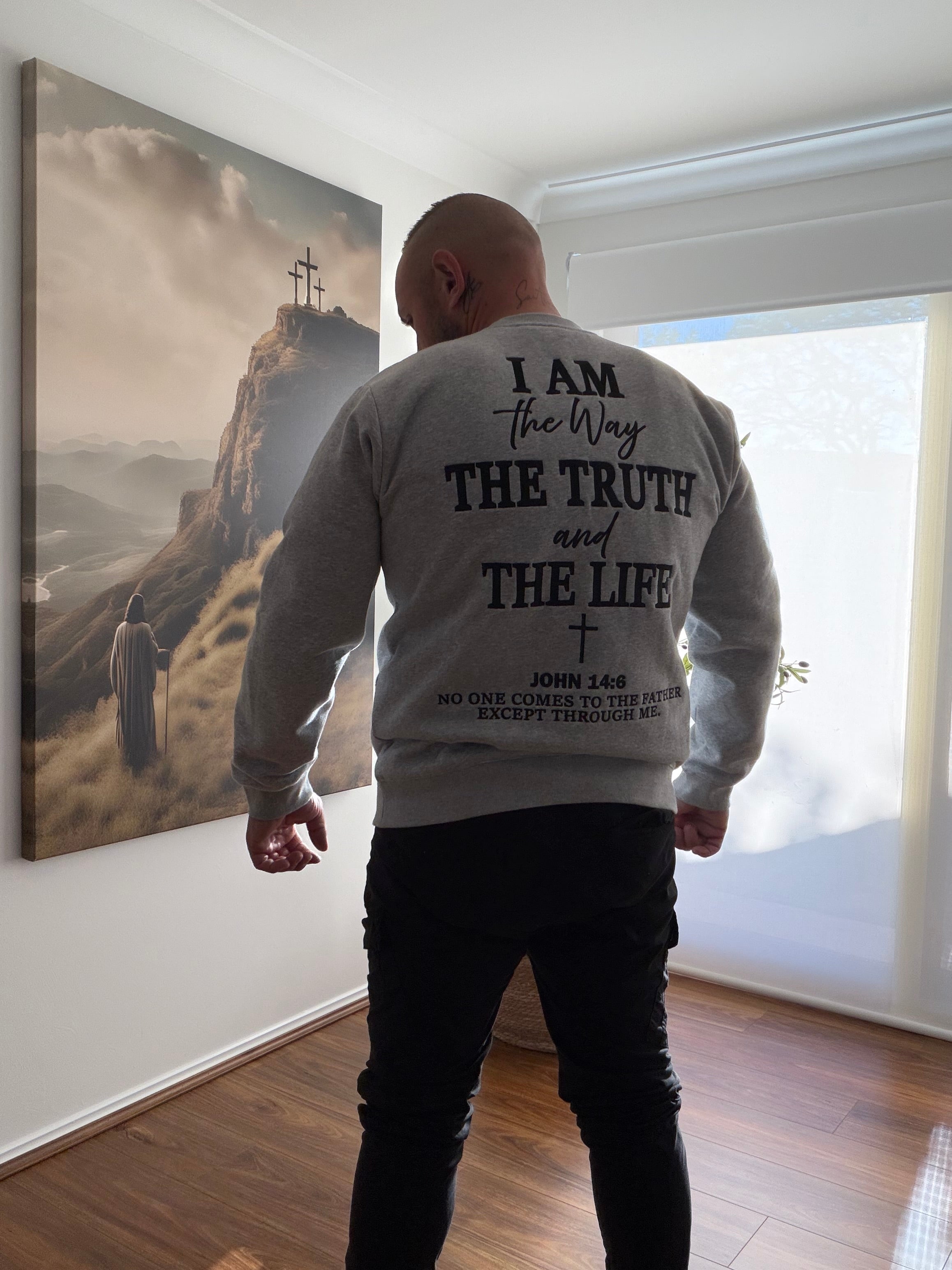 🚨PRE ORDER 🚨- I AM THE WAY CREW NECK JUMPER