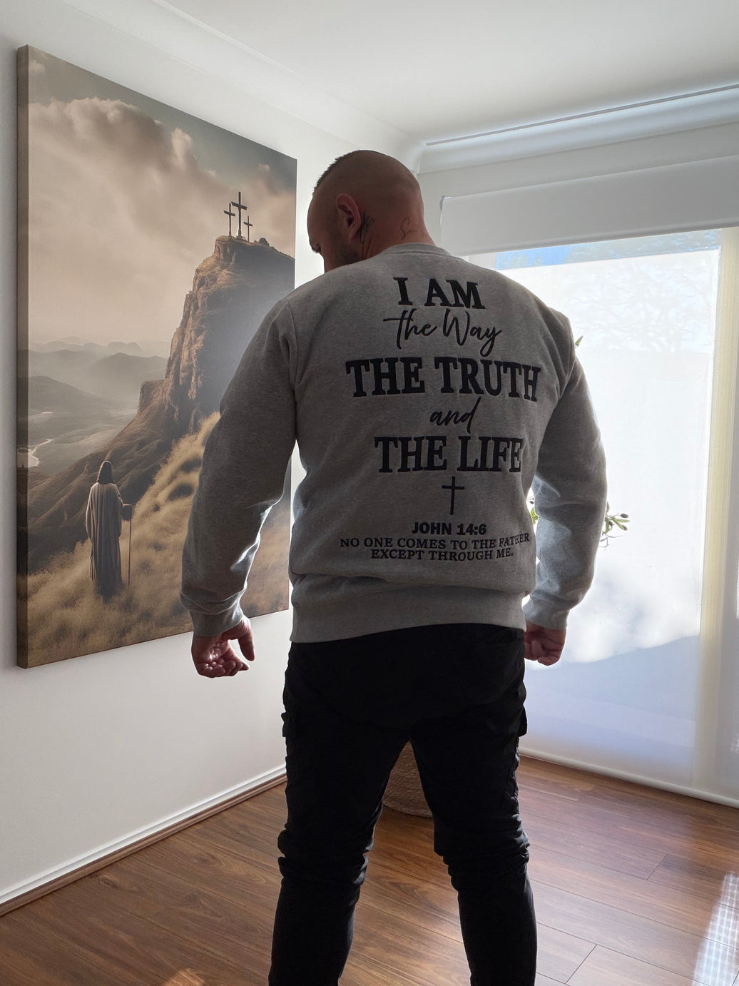 🚨PRE ORDER 🚨- I AM THE WAY CREW NECK JUMPER