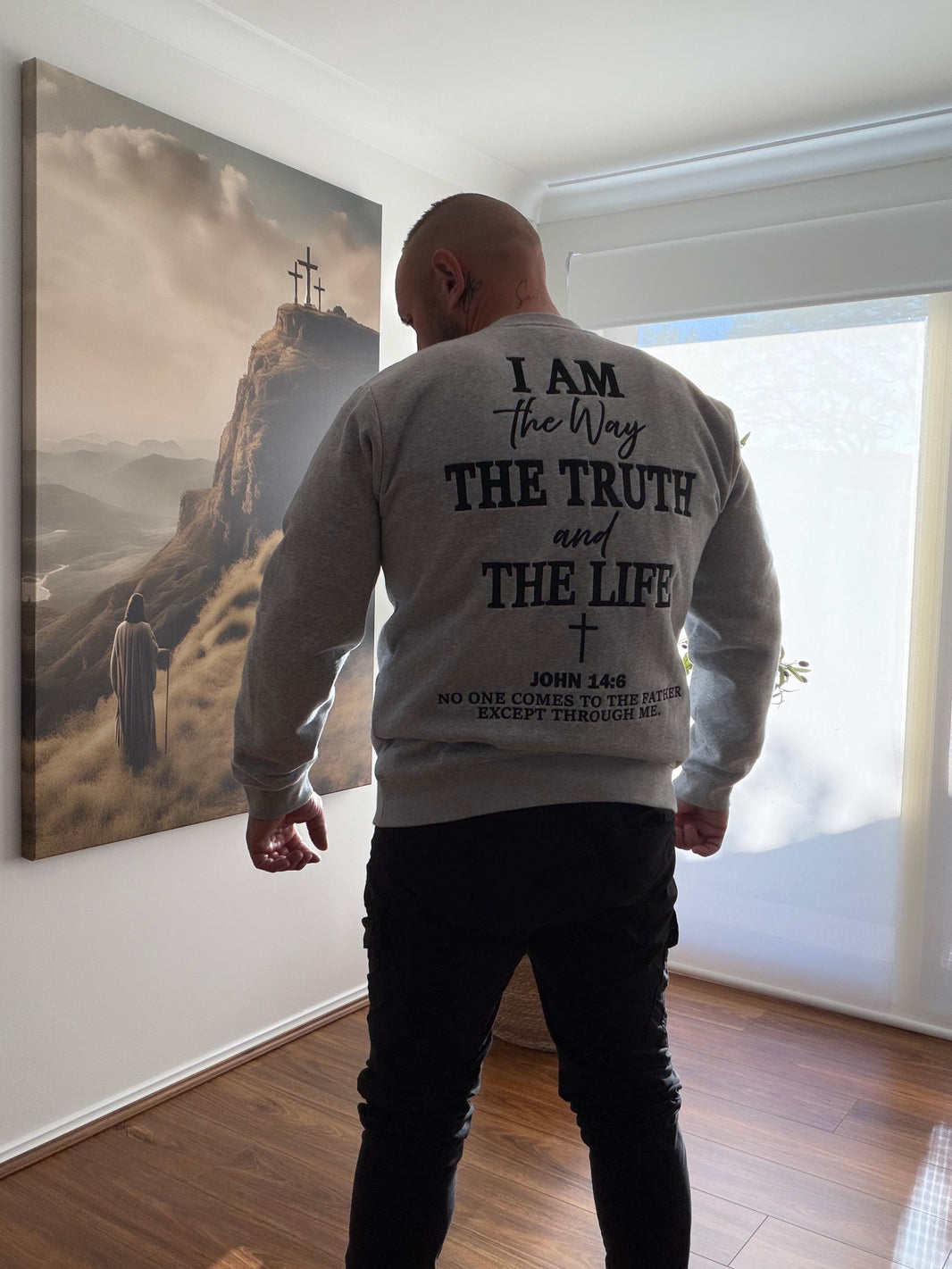 🚨PRE ORDER 🚨- I AM THE WAY CREW NECK JUMPER