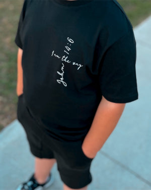 Introducing our I AM THE WAY Adults T-Shirt, a powerful testament of faith and devotion