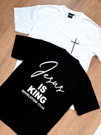 JESUS IS KING ADULT T-SHIRTS