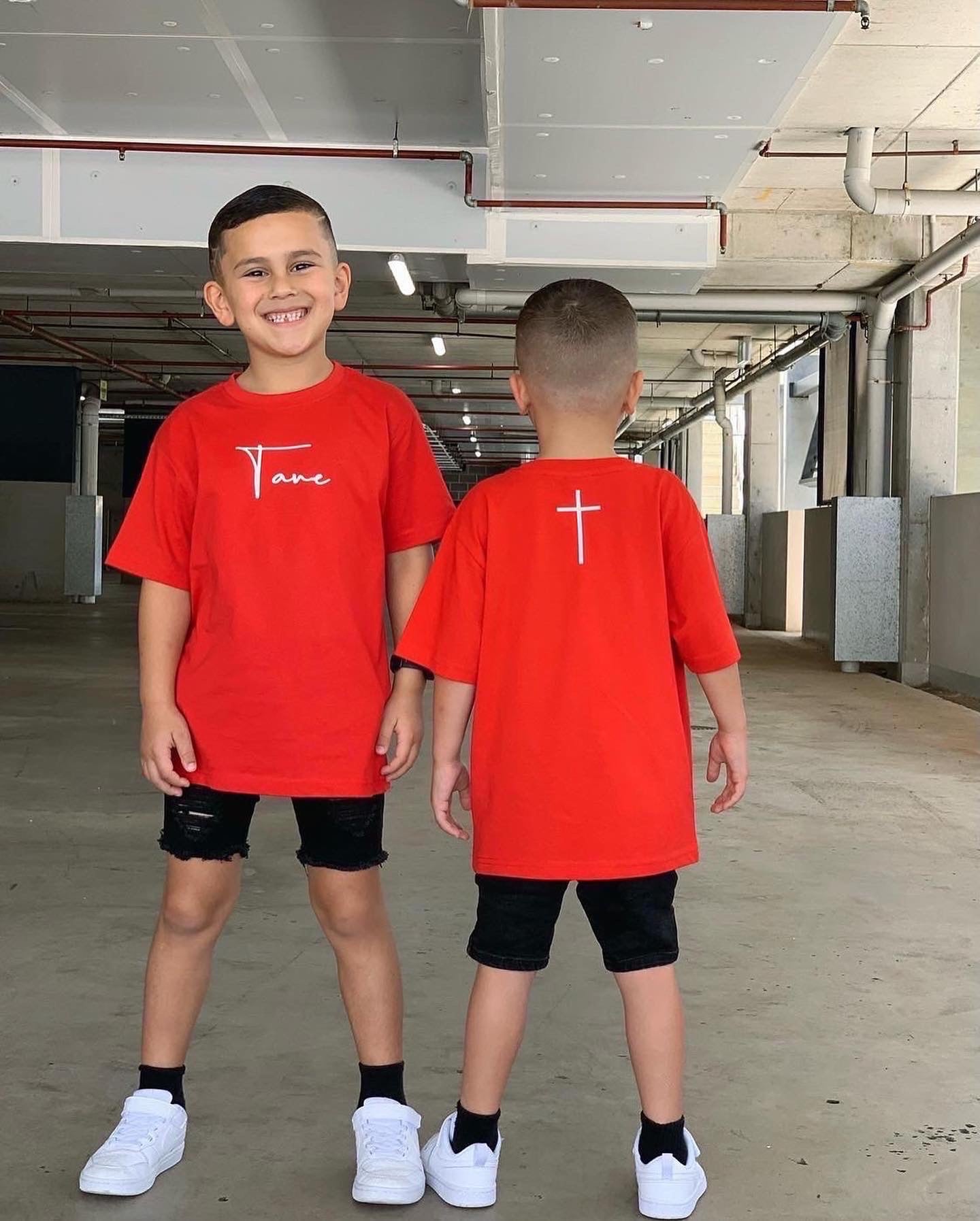 CHRISTMAS KIDS CUSTOM NAME TSHIRT