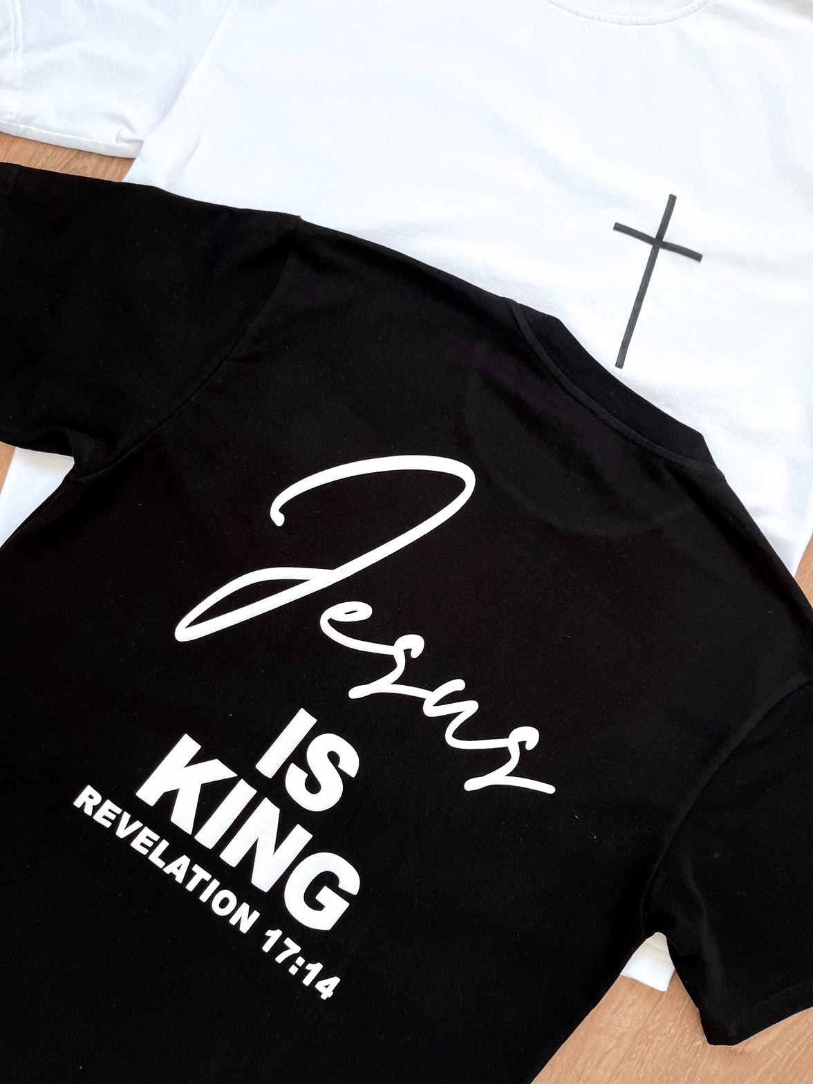 JESUS IS KING ADULT T-SHIRTS