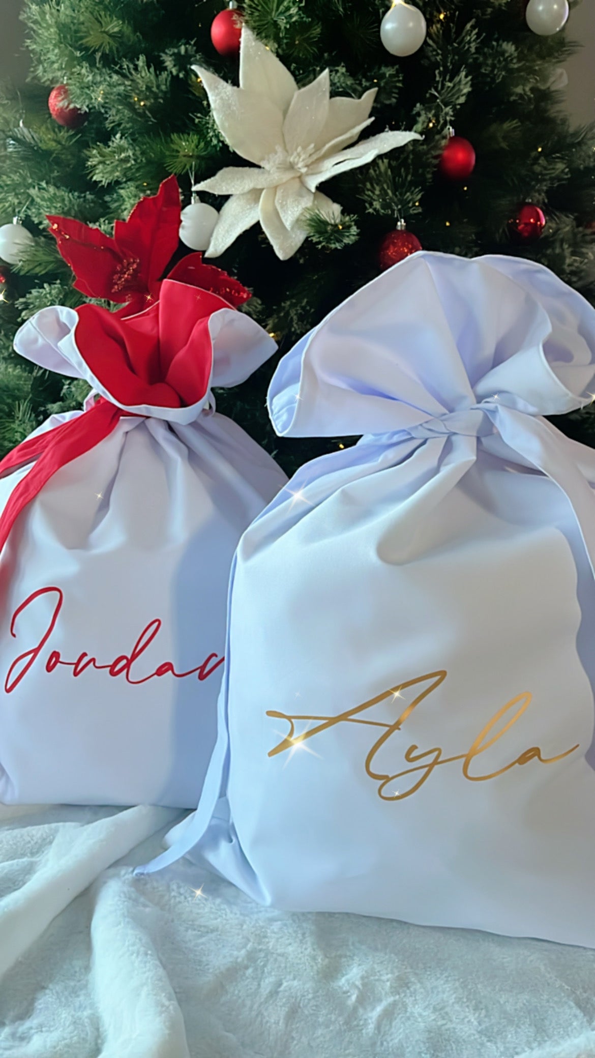 CUSTOM SANTA SACKS