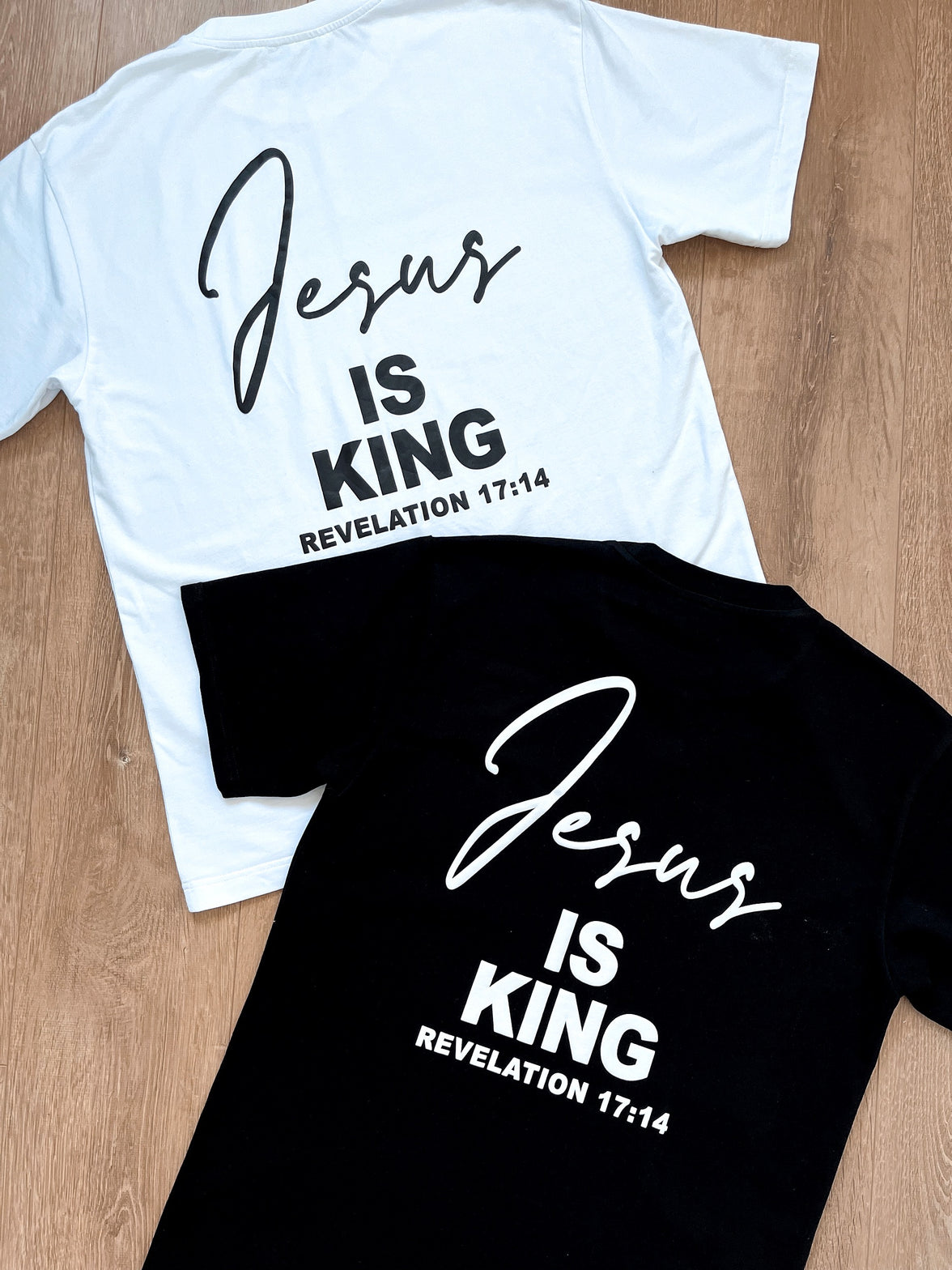 JESUS IS KING ADULT T-SHIRTS