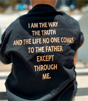 Introducing our I AM THE WAY Adults T-Shirt, a powerful testament of faith and devotion