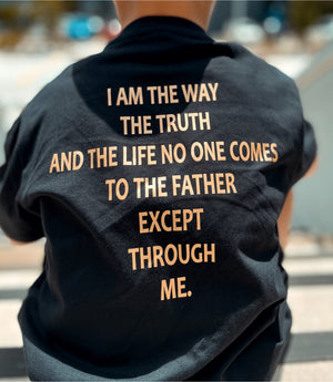 Introducing our I AM THE WAY Adults T-Shirt, a powerful testament of faith and devotion