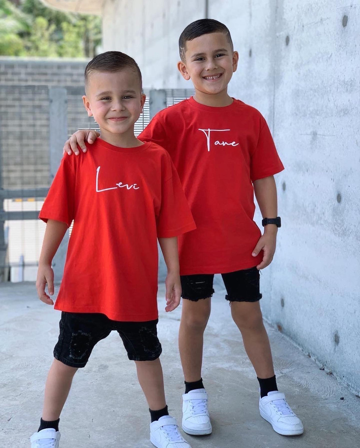 CHRISTMAS KIDS CUSTOM NAME TSHIRT