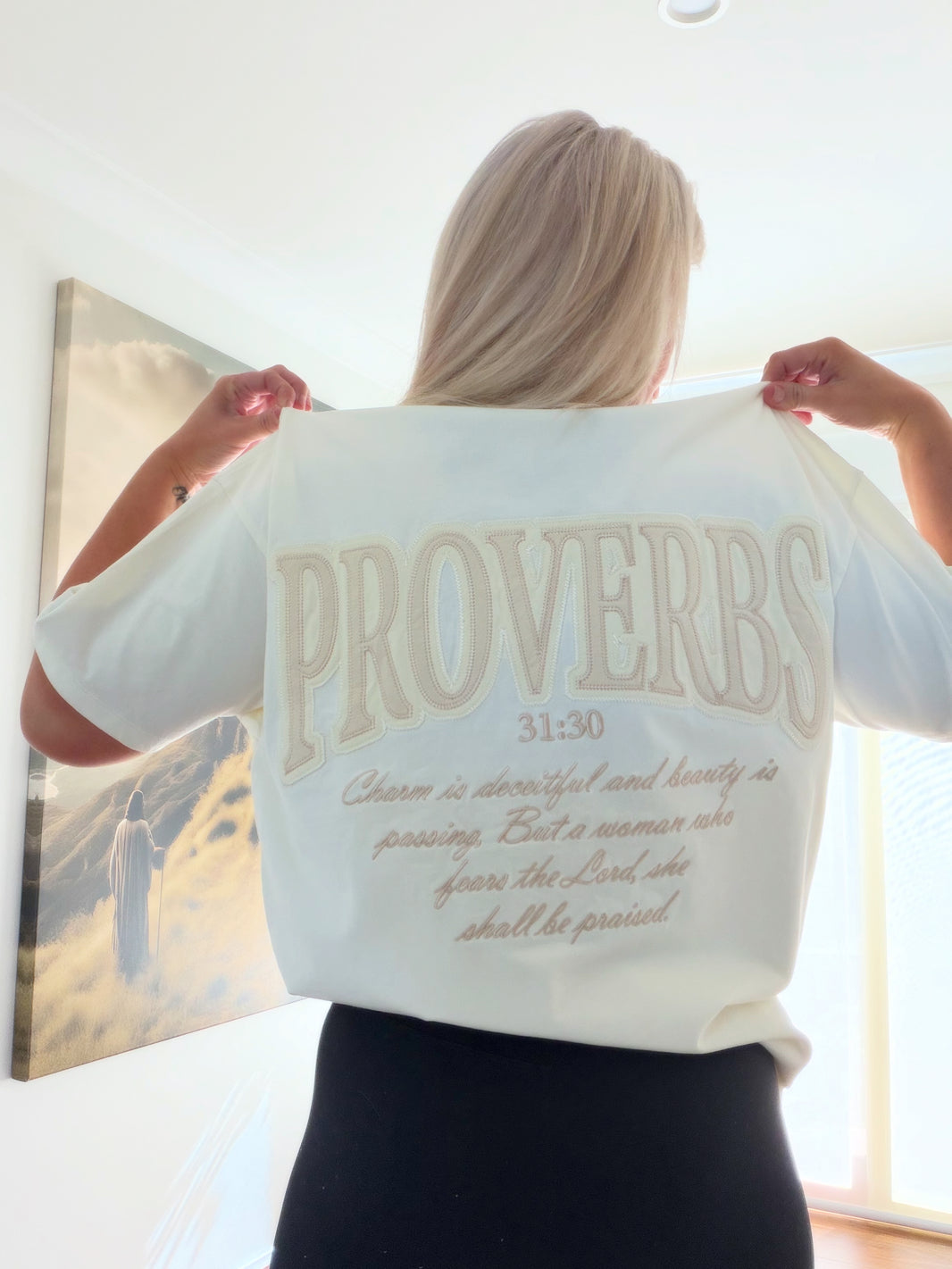 PROVERBS 31:30 🚨 PRE-ORDER NOTICE 🚨 OVERSIZED SHIRT