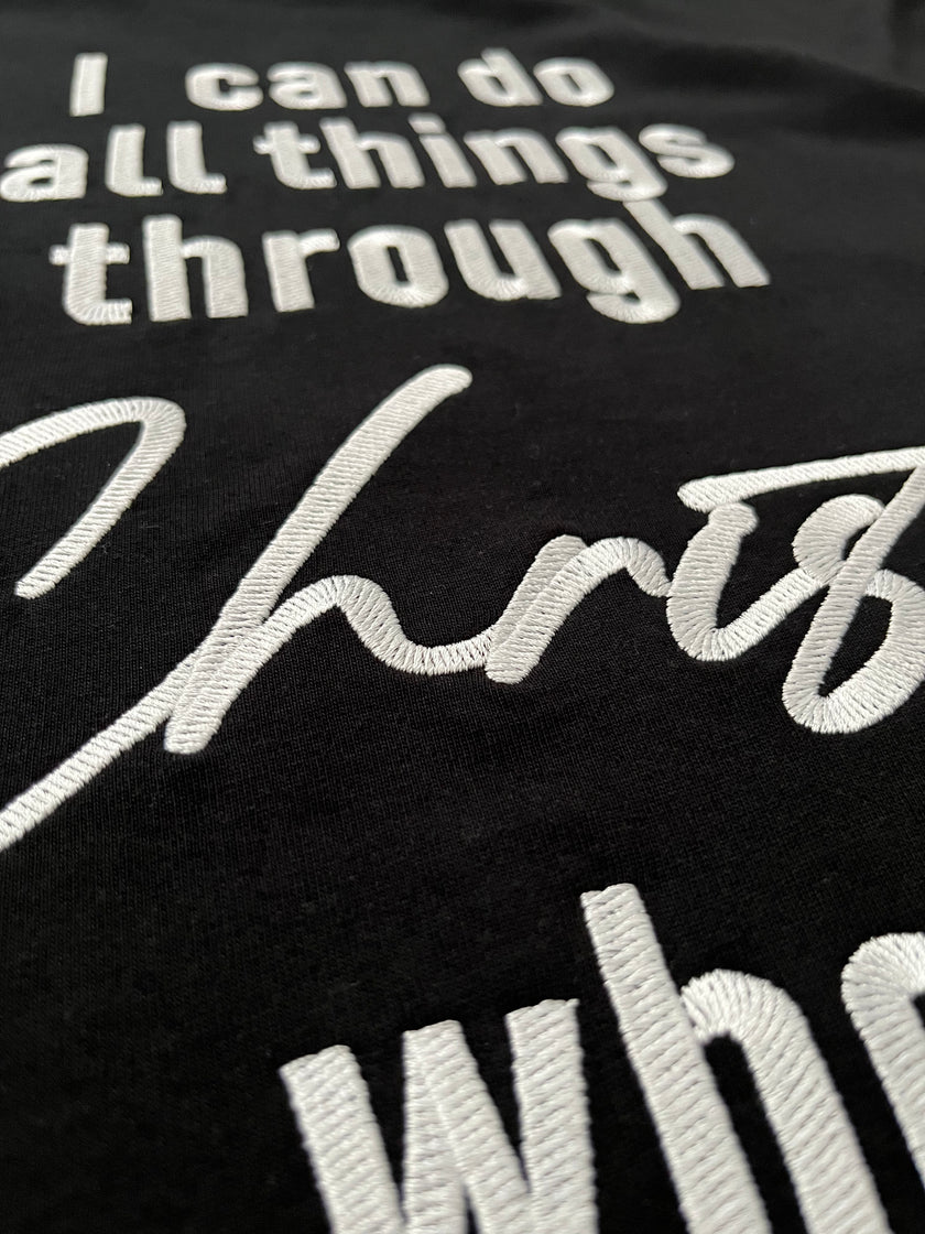 Philippians 4:13 Heavyweight Adult Shirt