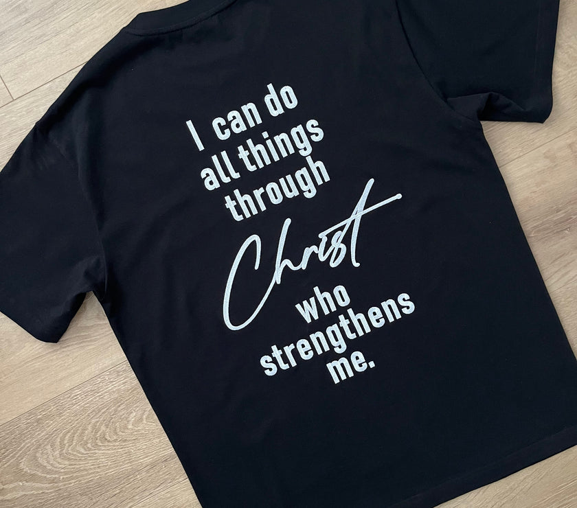 Philippians 4:13 Heavyweight Adult Shirt