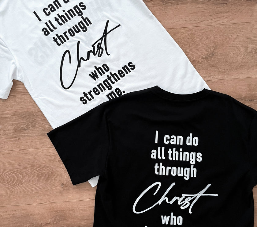 PHILIPPIANS 4:13 - ADULT SHIRT