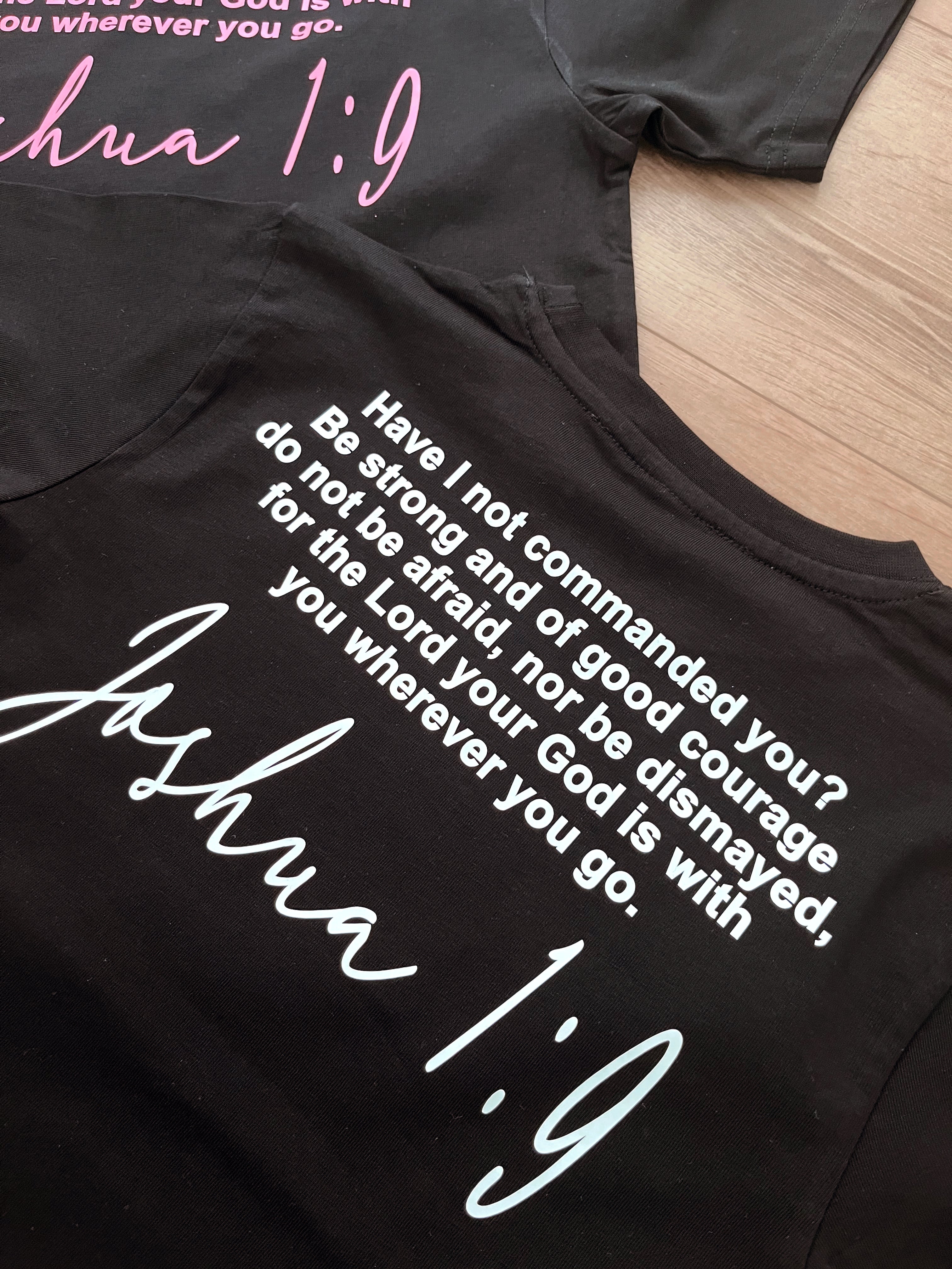 KIDS T-SHIRT JOSHUA 1:9