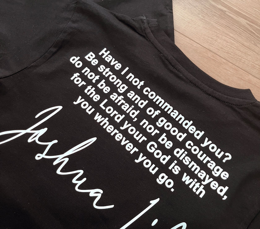KIDS T-SHIRT JOSHUA 1:9