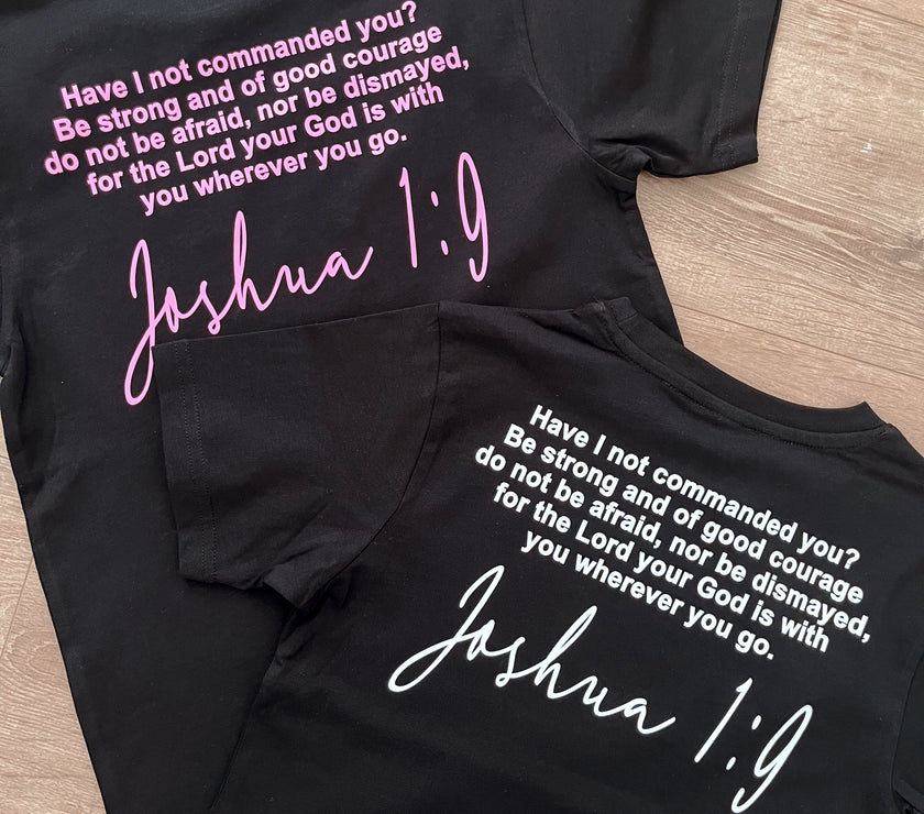 KIDS T-SHIRT JOSHUA 1:9