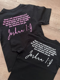 KIDS T-SHIRT JOSHUA 1:9