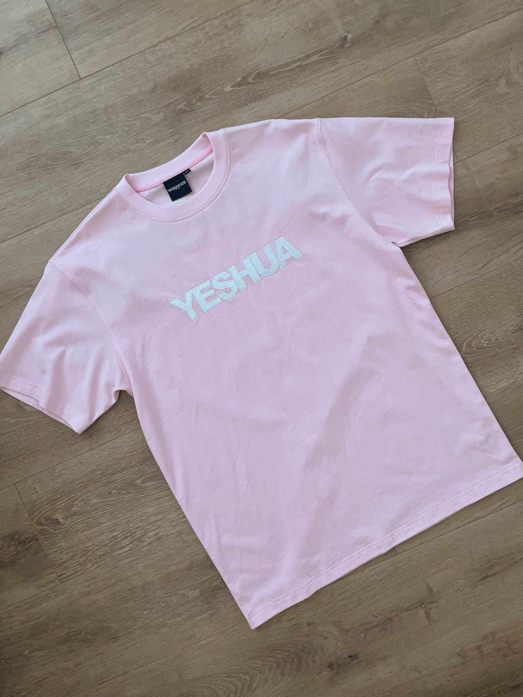 PINK WORDOFGOD KIDS SHIRT