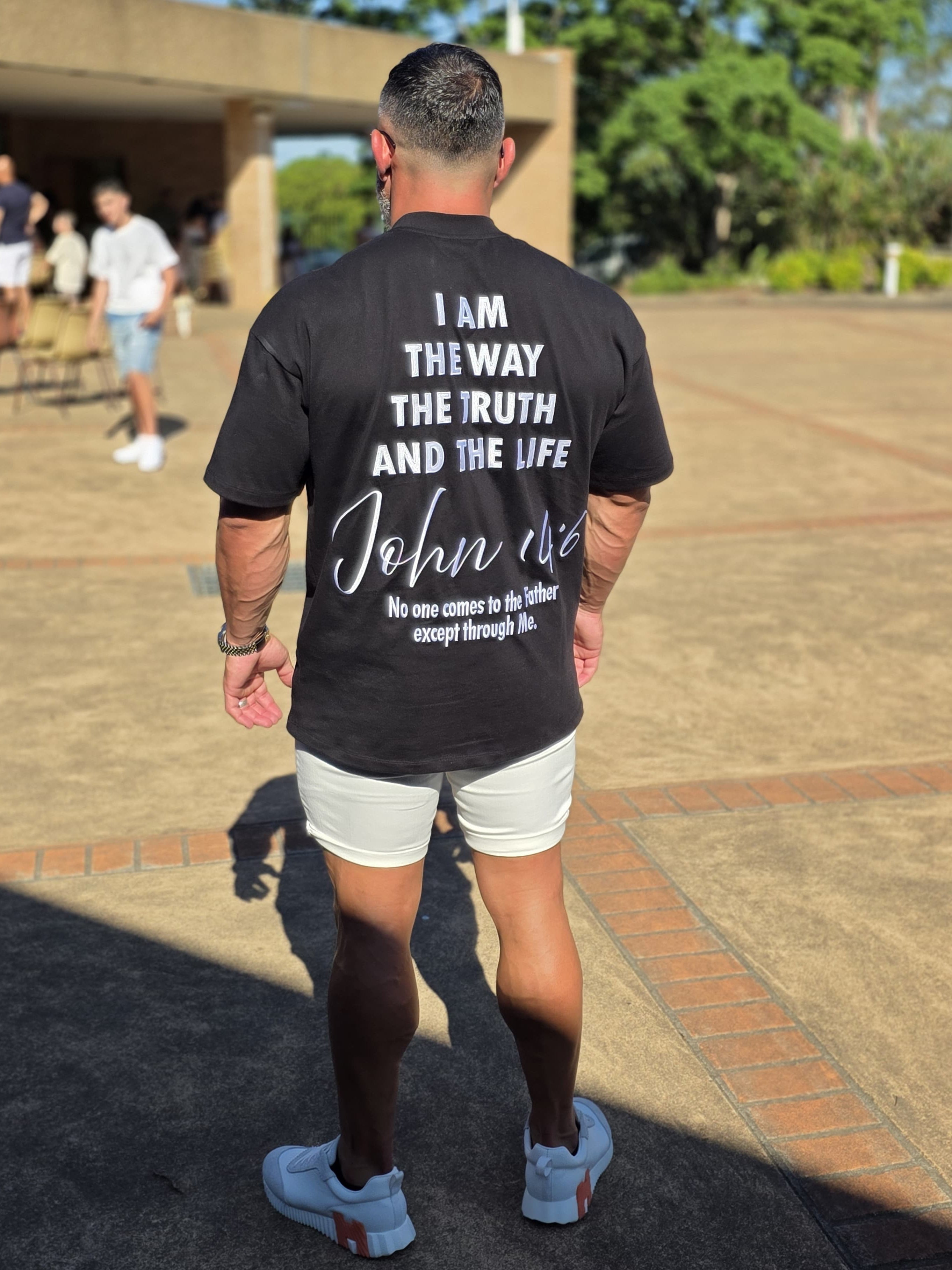 I AM THE WAY, THE TRUTH & THE LIFE — OVERSIZED SHIRT