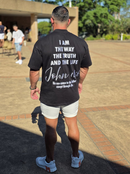 I AM THE WAY, THE TRUTH & THE LIFE — OVERSIZED SHIRT