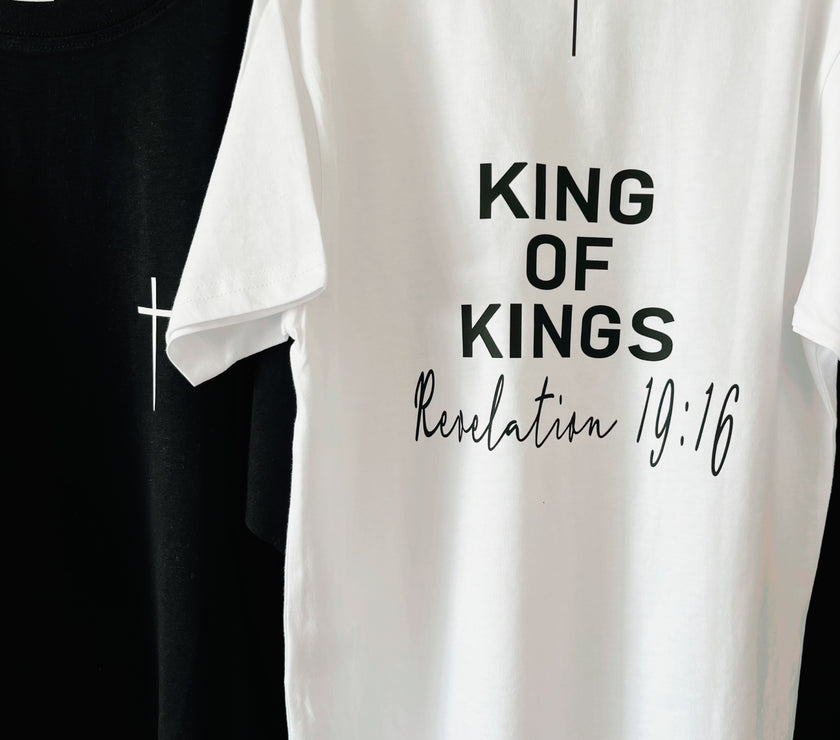 KING OF KINGS ADULT T-SHIRT