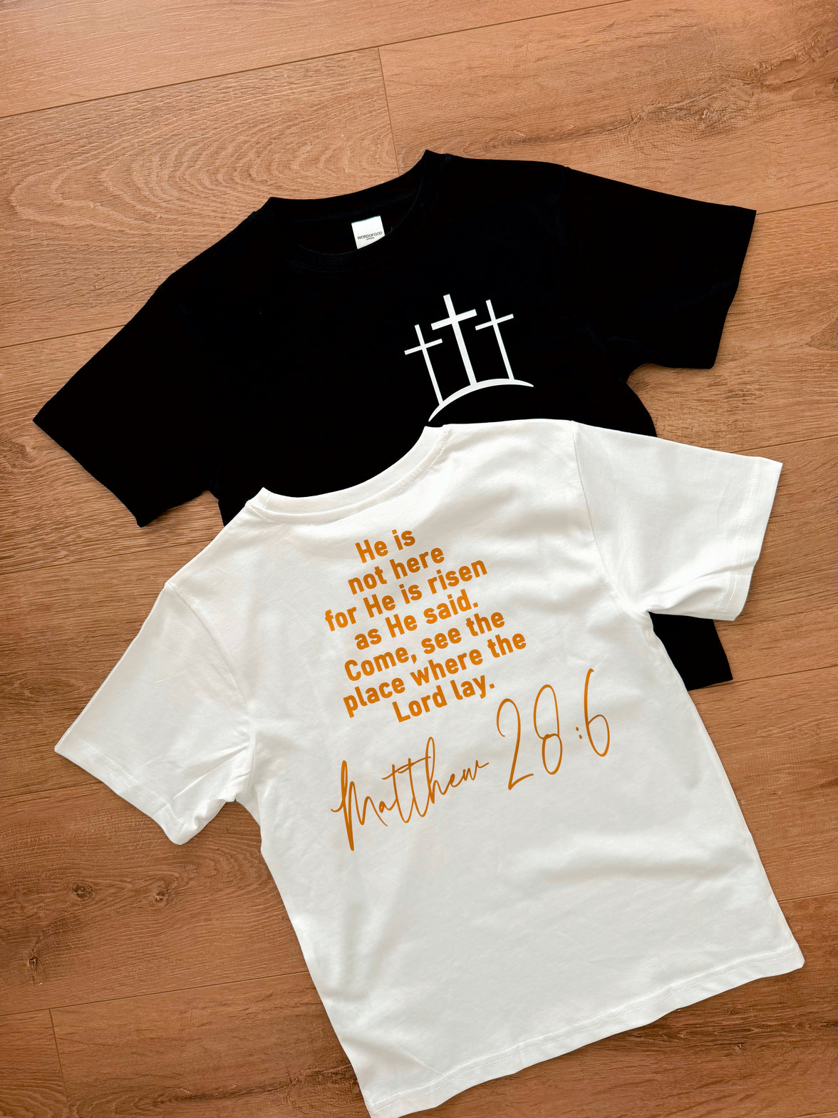 KIDS T-SHIRT MATTHEW 28:6