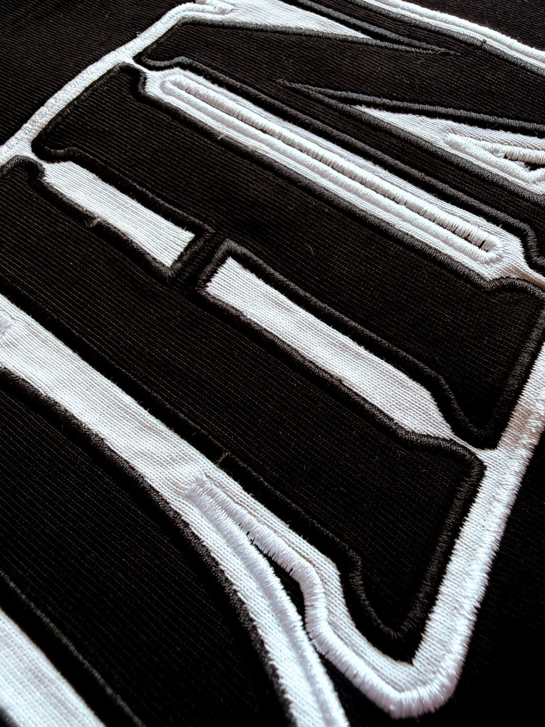 Black John 3:16 oversized Christian tee with patch and embroidery scripture design | WORDOFGOD Apparel