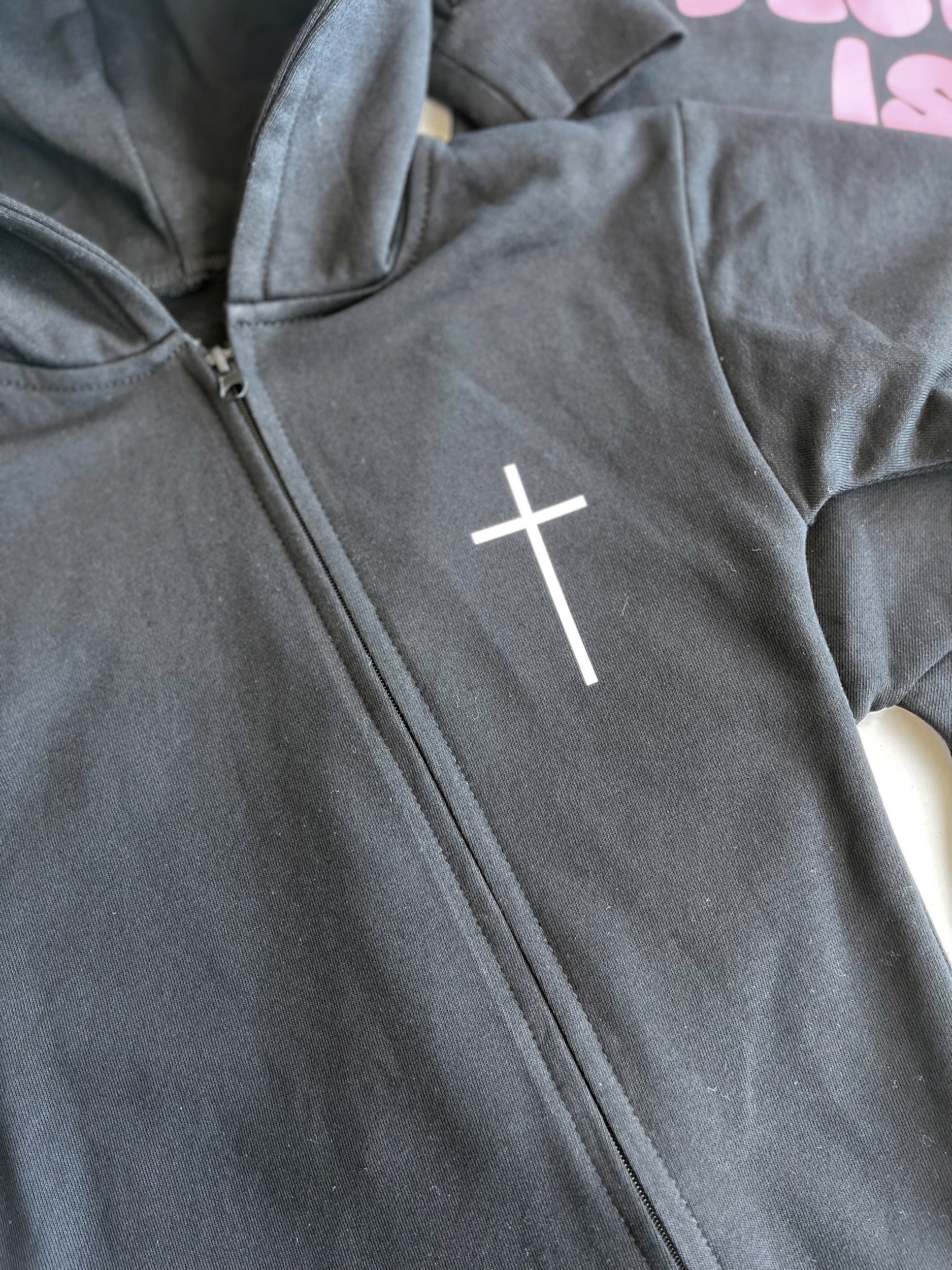 BABY JUMPSUIT JESUS IS KING