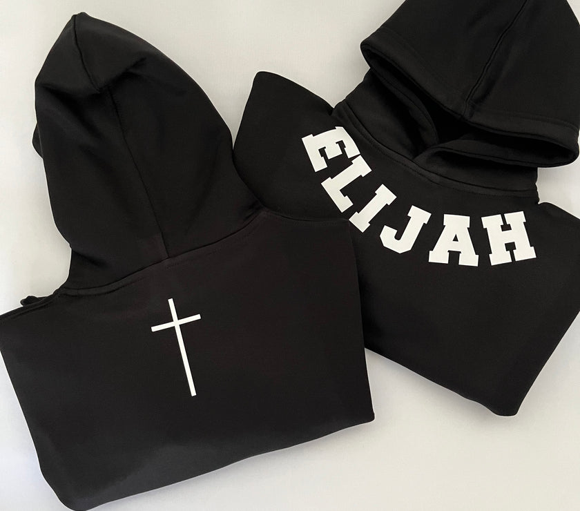 KIDS CUSTOM CURVED NAME JUMPERS