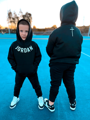 KIDS CUSTOM CURVED NAME JUMPERS