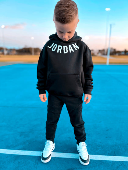 KIDS CUSTOM CURVED NAME JUMPERS