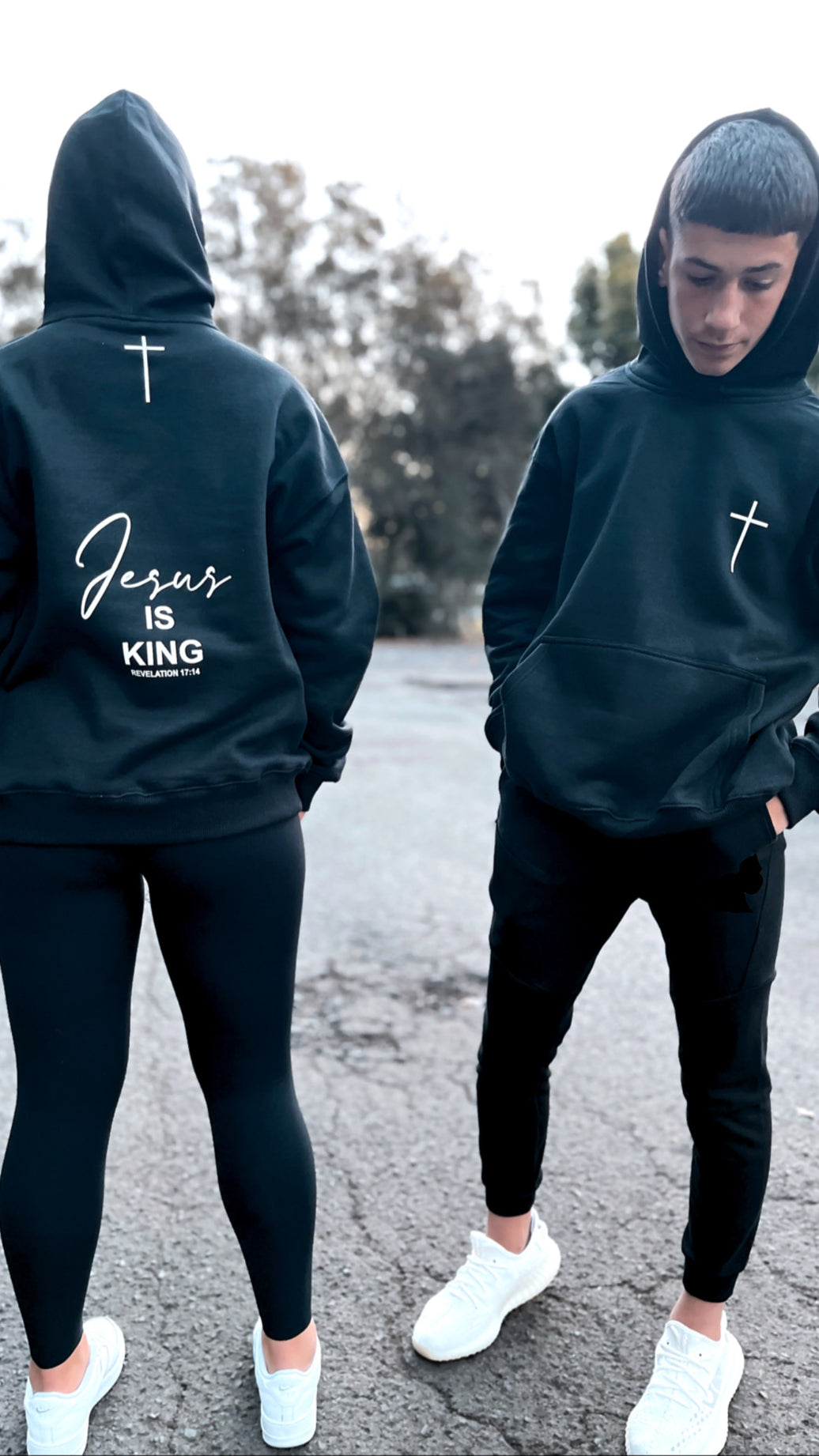 JESUS IS KING ADULT JUMPERS