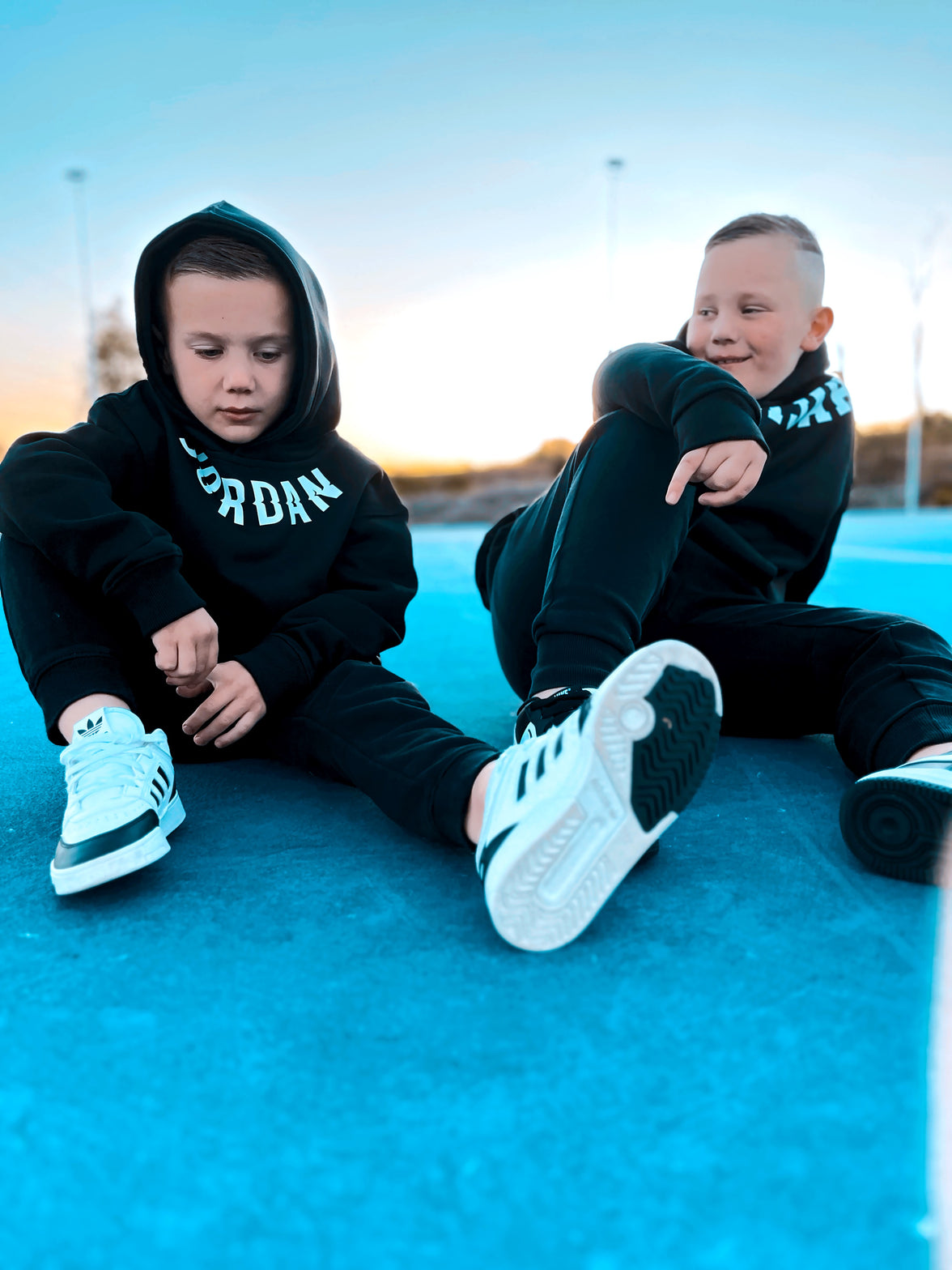 KIDS CUSTOM CURVED NAME JUMPERS