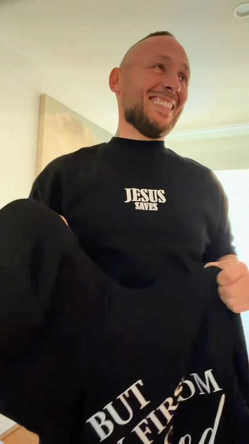 Man in WORDOFGOD tee