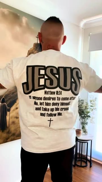 JESUS Matthew 16:24 tee