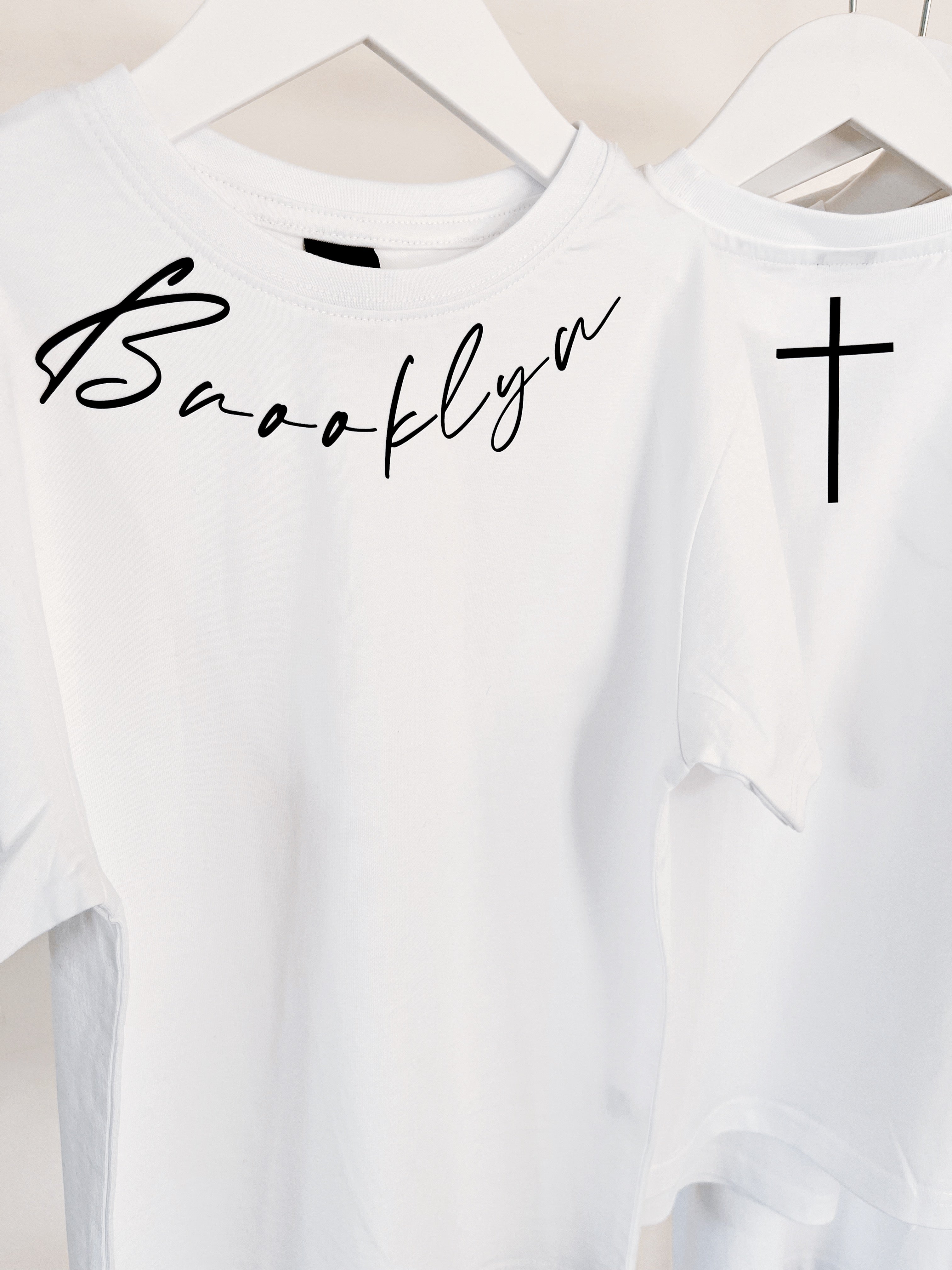 CUSTOM CURVED NAME TSHIRT