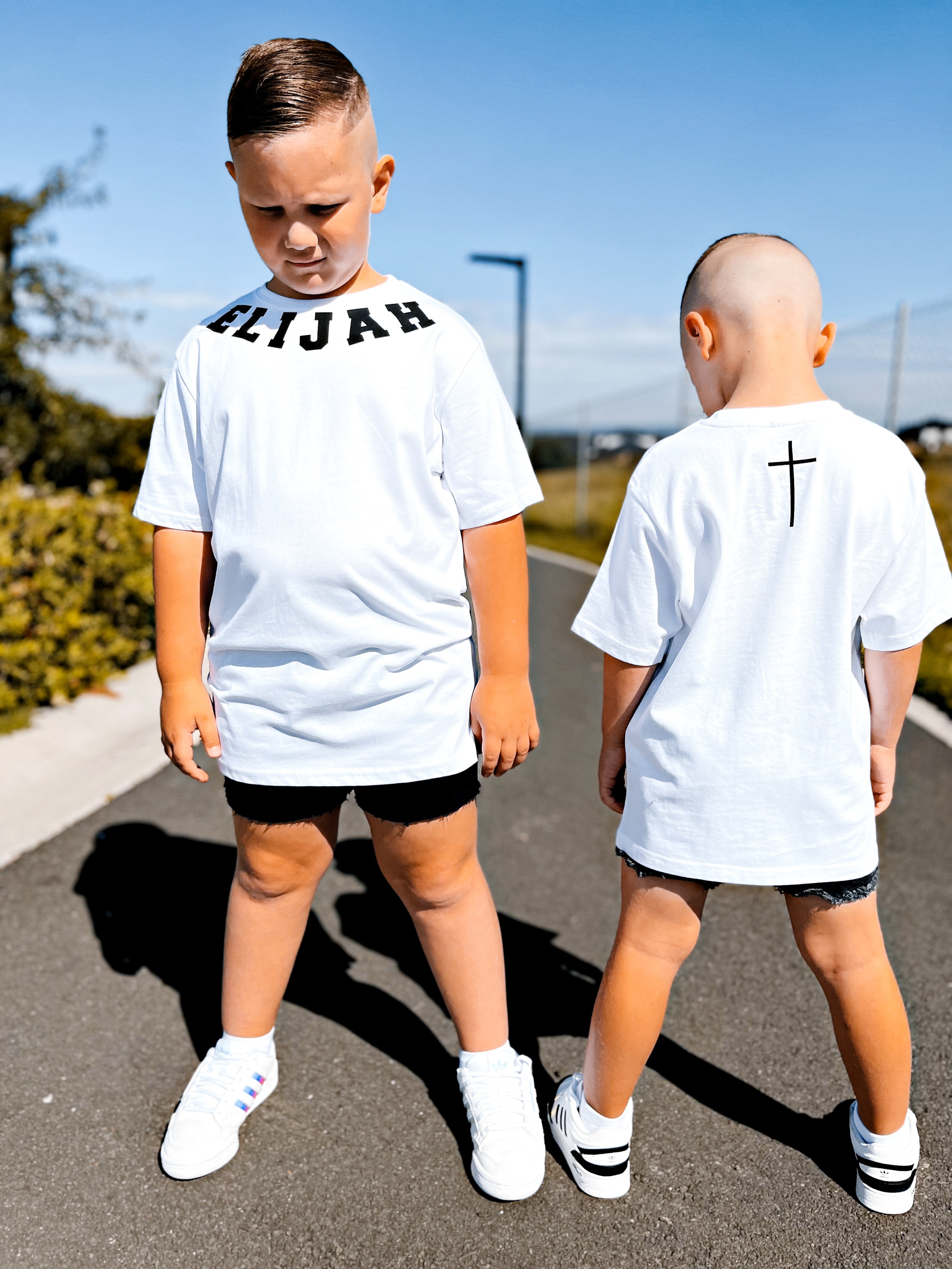 CUSTOM CURVED NAME TSHIRT