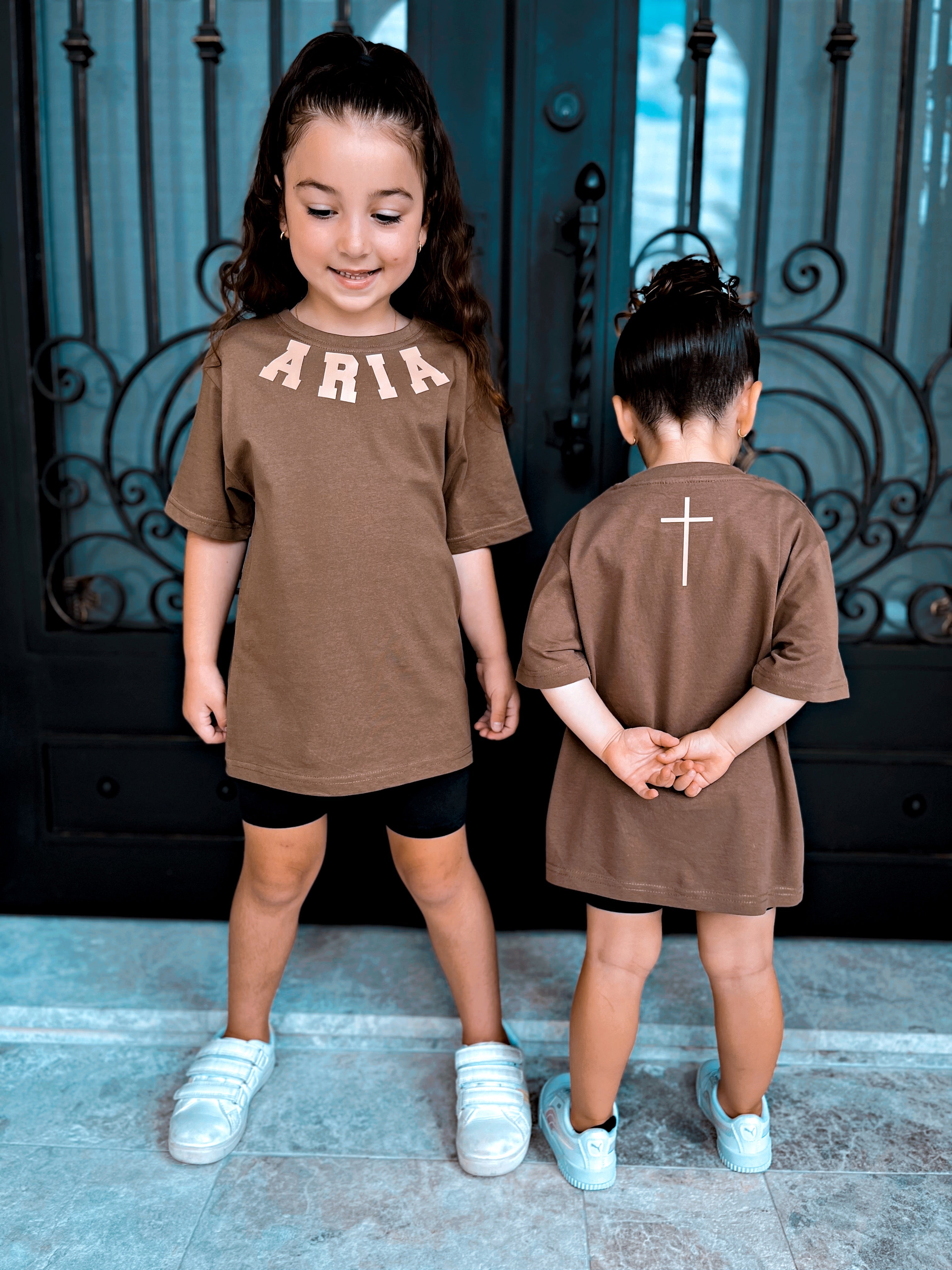 CUSTOM CURVED NAME TSHIRT