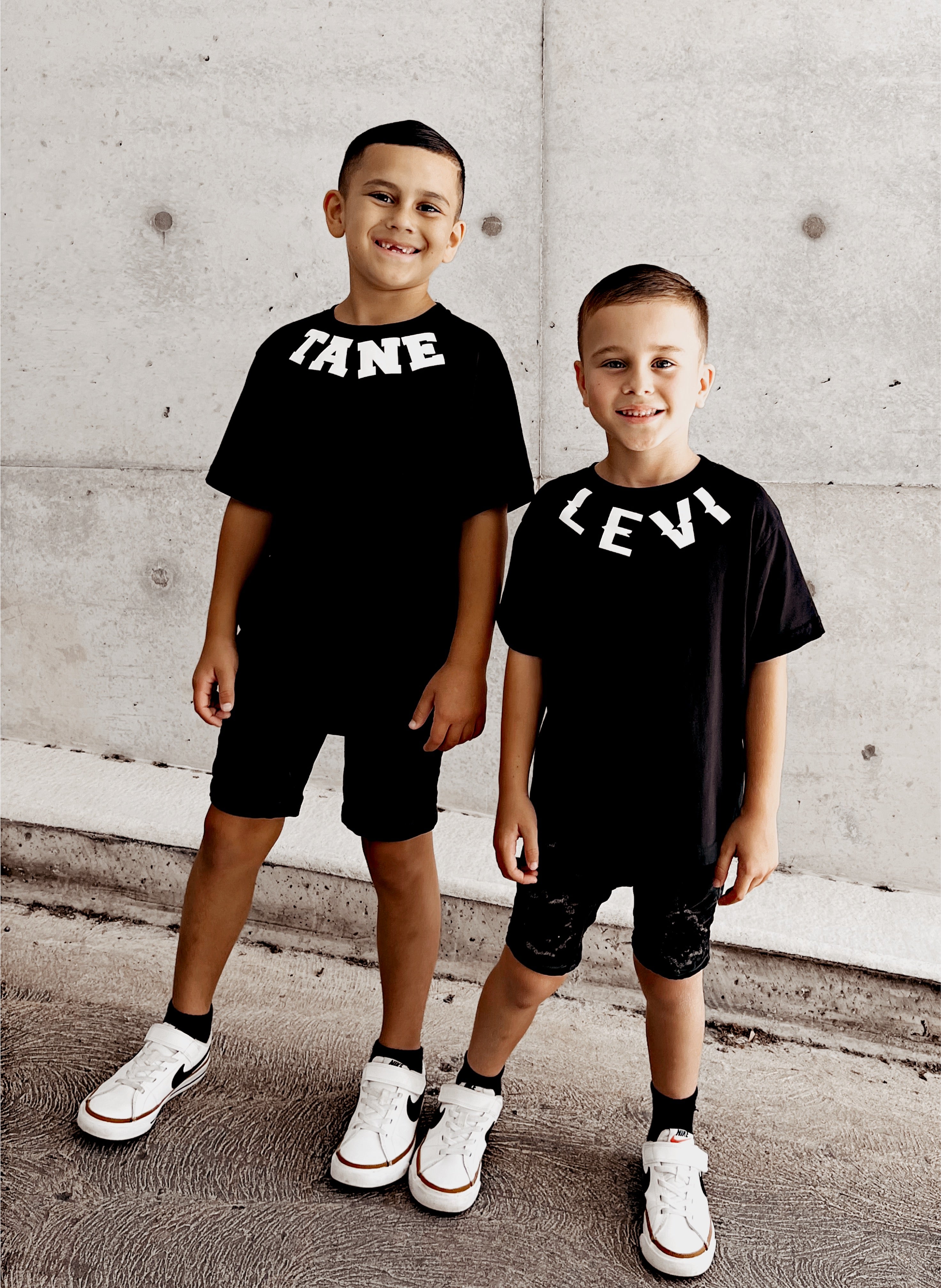 CUSTOM CURVED NAME TSHIRT